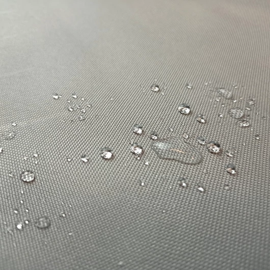 Vízlepergető anyag - Oxford 300D, világos szürke színben, UV álló