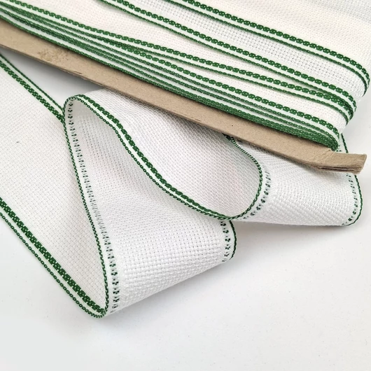 Kongré szalag, hímezhető – Fehér színben, 5cm