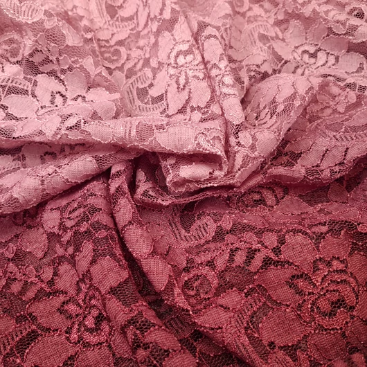 Bordűrös ombre csipke – Bordó-mályva színben (FANNY)