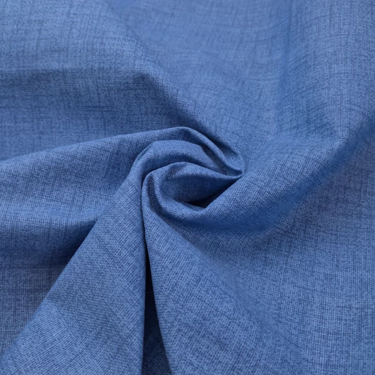 Dekorvászon – Farmerkék cirmos mintával, LONETA