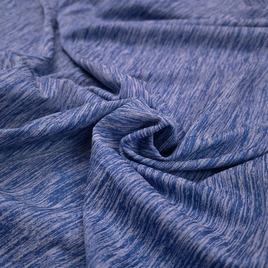 Jég jersey – Királykék melange színben (660)