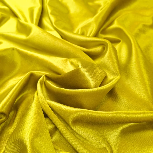 Elasztikus plüss - Zöldes-arany színben