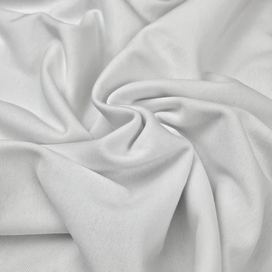 Jersey - Hófehér színben, bordás kötésű