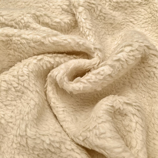 Teddy műszőrme - Nyers színben