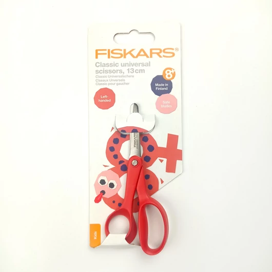 Fiskars Classic univerzális balkezes gyermekolló, 13 cm