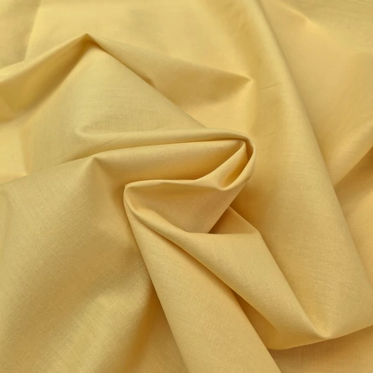 Elasztikus puplin - Okkersárga színben