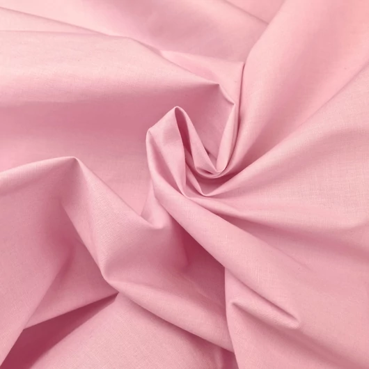 Elasztikus puplin - Babarózsaszín színben
