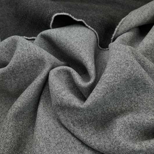 Kabátszövet - Szürke-sötétszürke színben, kétoldalas
