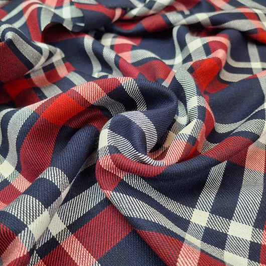 Szövet - Kockás mintával