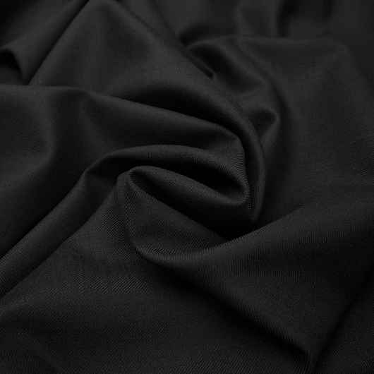 Gyapjú szövet - Fekete színben