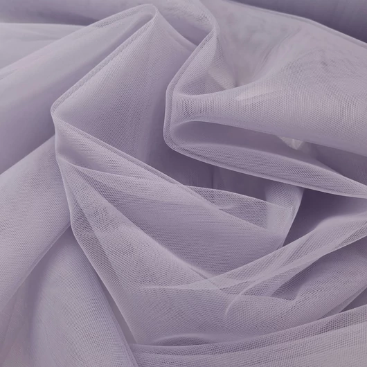 Lágy tüll – Levendula lila színben, extra széles