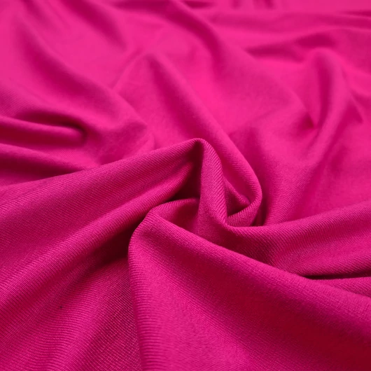 Viszkóz jersey - Pink színű üni