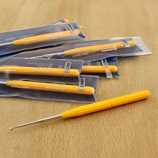 SILBER horgolótű – Alumínium horgolótű, 2mm-es