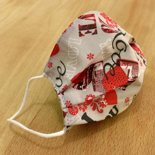 Mosható textil szájmaszk Mosható textil szájmaszk