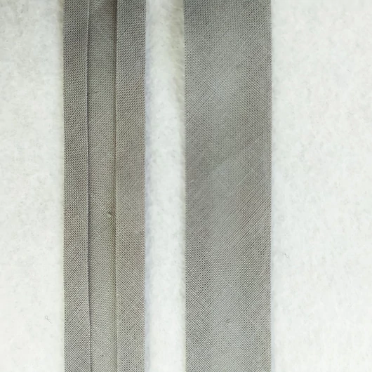 Ferdepánt - Pamut, 20mm, világosszürke (7094)