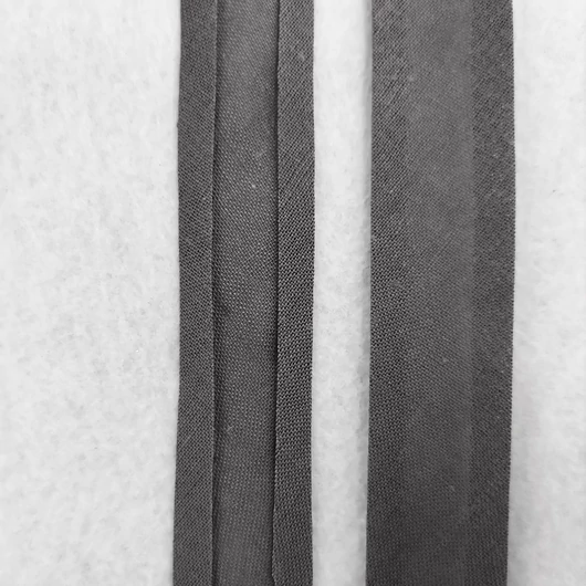 Ferdepánt - Pamut, 20mm, szürke (7096) Ferdepánt - Pamut, 20mm, szürke (7096)
