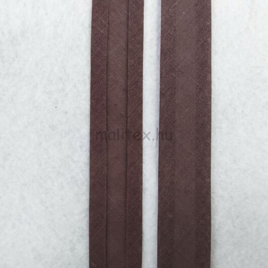Ferdepánt - Pamut, 20mm, barna (7102)