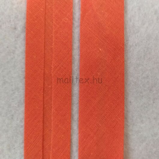 Ferdepánt - Pamut, 20mm, narancssárga  (7027)