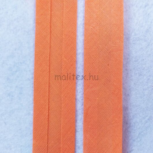Ferdepánt - Pamut, 20mm, halvány narancssárga  (7023)