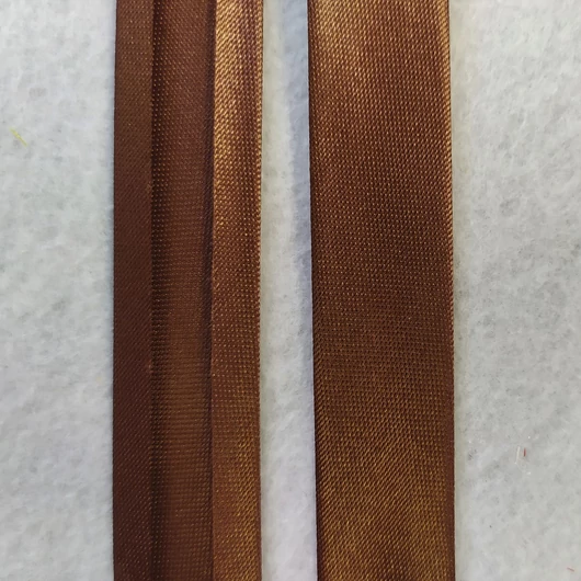 Ferdepánt - Szatén, 20mm, sötétbarna (6471)