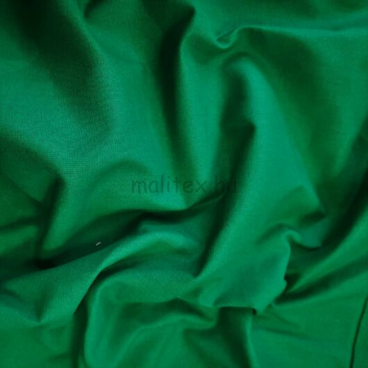 Pamutvászon – Fűzöld színű üni