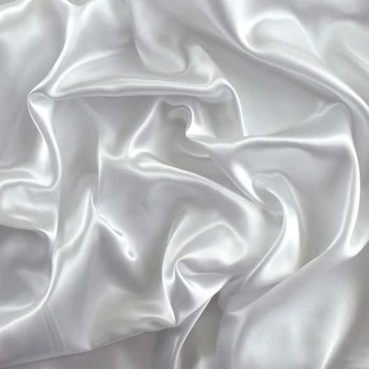Dekor szatén –  Fehér színű üni