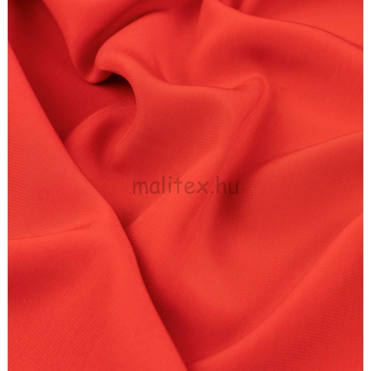 Soft selyem – Élénk piros színben