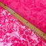 Kép 5/6 - Alkalmi tüll – Bársonyos mintával, pink színben