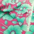 Kép 3/4 - Flokon - Pink alapon türkiz virág mintával