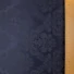 Kép 3/3 - Jacquard, elasztikus - Sötétkék színben, klasszikus virág mintával