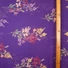 Kép 5/5 - Viszkóz muszlin - Lila alapon pöttyös és virágos mintával