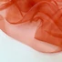 Kép 2/3 - Organza - Rozsdavörös színben, extra széles