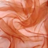 Kép 3/3 - Organza - Rozsdavörös színben, extra széles