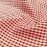 Kép 2/3 - Pamutvászon - Piros-fehér apró kockás mintával