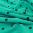Kép 2/4 - Scuba Crepe – Menta színű alapon pöttyös mintával