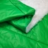 Kép 2/4 - Steppelt anyag – Zöld színben, vízlepergető
