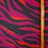Kép 4/4 - Viszkóz szatén - Ciklámen-fekete zebra mintával