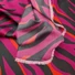 Kép 3/4 - Viszkóz szatén - Ciklámen-fekete zebra mintával