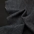 Kép 3/4 - Kabátszövet - Sötétkék ciroms - fekete színben, gyapjú