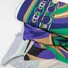 Kép 2/4 - Zsorzsett szövet, elasztikus – Ornamentikus mintával, bordűrös