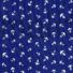 Kép 1/5 - Bútorvászon – Kék alapon fehér horgony mintával, LONETA