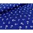 Kép 3/5 - Bútorvászon – Kék alapon fehér horgony mintával, LONETA