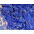 Kép 5/6 - Bordűrös csipke – Kék bársony leveles mintával