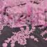 Kép 1/3 - Bordűrös csipke – Rózsaszín színben, flitterrel díszítve, "Amara"