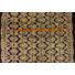 Kép 2/3 - Bordűrös csipke – Hímzet arany mintával, lila alapon, flitterrel díszítve, "Dila"