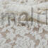 Kép 1/4 - Csipke – Tört fehér színben, bolyhos felületű virág mintával
