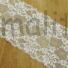 Kép 1/3 - Csipke szalag – Elasztikus csipke fehér színben, 16cm