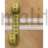 Kép 2/3 - Csipke szalag – Fehér négyzetes madeira csipke, 1,2cm