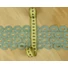 Kép 2/3 - Csipke szalag – Körös mintával, zöld, 7,5cm