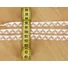 Kép 2/3 - Csipke szalag – Fehér hímzett tüll szalag, 1cm